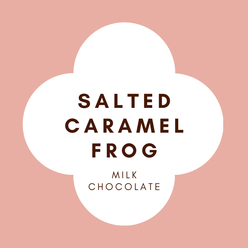 Frogs | Salted Caramel | 42% Milk Chocolate | 15g